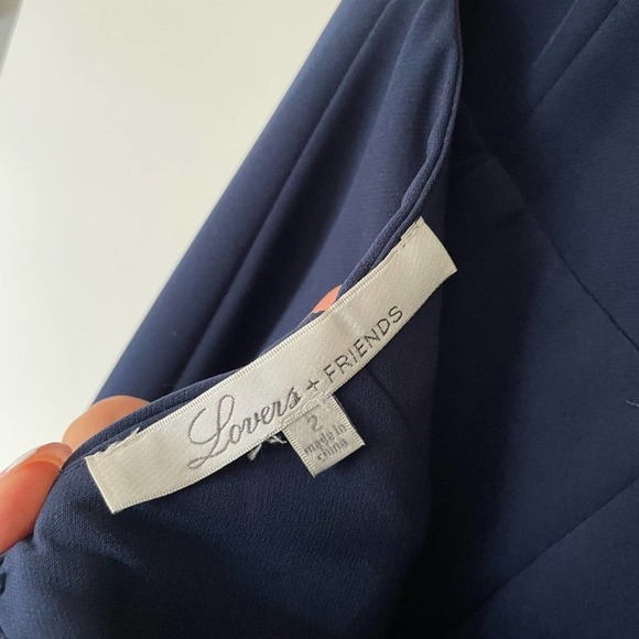 Lovers & Friends Helena Gown Size 2 Navy - Picture 6 of 8